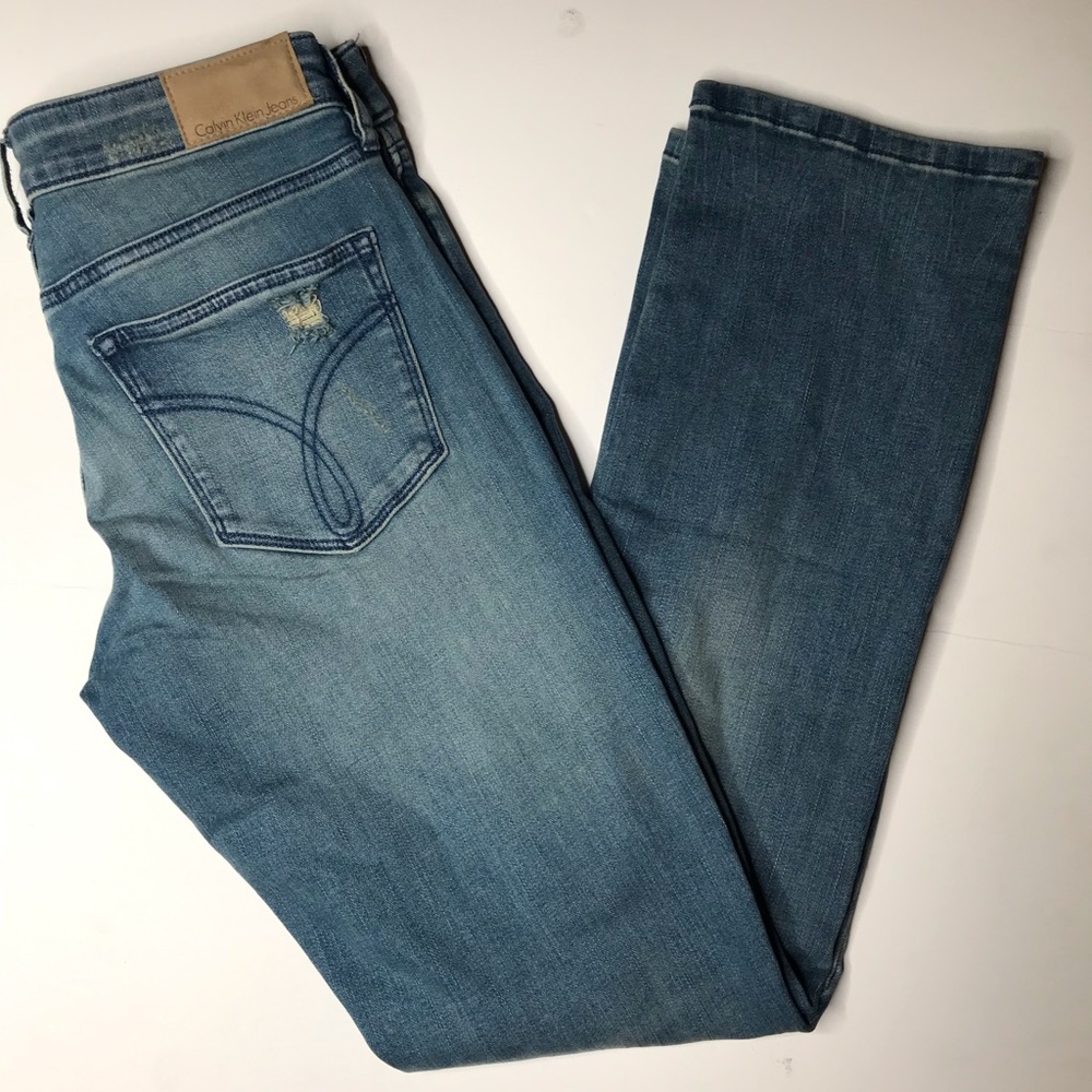 NEW Calvin Klein Women's Jeans Sandstorm 27 X 32